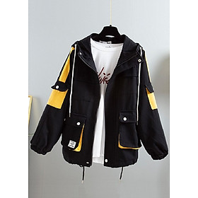 Áo khoác Kaki form rộng Hàn Quốc 2019