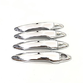 Ốp tay nắm + hõm cửa xe KIA Cerato 2016-2018 mạ Crom