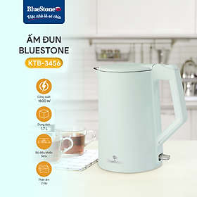 Ấm Đun Siêu Tốc BlueStone KTB-3456 1.5 Lít 1800W - Hàng Chính Hãng