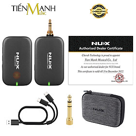 Bộ Thu Phát Audio Stereo Không Dây Nux B7PSM 5.8GHz Wireless In-Ear Monitoring System B-7PSM Cho Tai Nghe, Bàn Trộn Hàng Chính Hãng