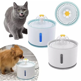 Bình lọc nước ,máy lọc nước cho chó mèo 2,4 lít