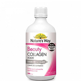 Nature's Way Beauty Collagen Liquid - Collagen nước bổ sung Collagen thủy phân chai 500ml