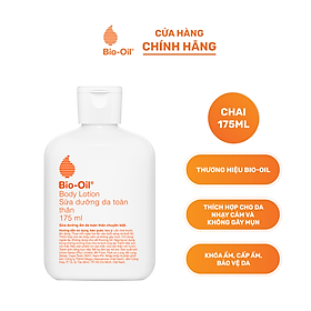 Sữa dưỡng thể siêu nhẹ không nhờn giúp nuôi dưỡng da mướt mịn - BIO-OIL BODY LOTION (chai 175ml)