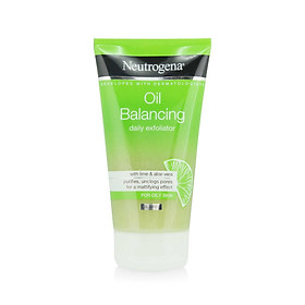 Sữa rửa mặt Neutrogena Oil Balancing Daily Exfoliator - 150ml (Newpackage)