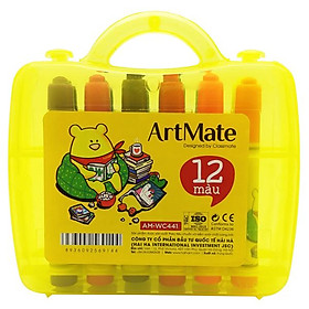 Hộp 12 Bút Lông Màu - ArtMate AM-WC441