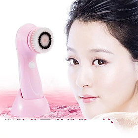 Hình ảnh Máy rửa mặt Nhật Bản sóng siêu âm chạy pin DEEP CLEAN ULTRASONIC FACIAL CLEANSING DEVICE MNS062 - Sky