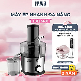 Mua Máy ép trái cây rau củ LEBENLANG công suất cực mạnh 800W  dung tích lớn 1100ml  model LBEJ3468 - hàng chính hãng