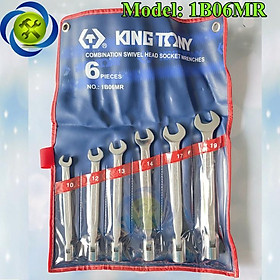 Mua Bộ cờ lê 2 đầu lắc léo Kingtony 1B06MR 6 cây