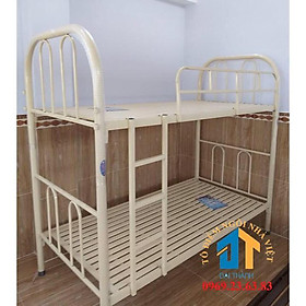 Giường sắt hai tầng giá rẻ Đại Thành 1MX1MX2M