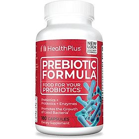 PREBIOTIC FORMULA promote growth good bacteria | Bổ sung Men Vi Sinh tự nhiên hỗ trợ hệ thống miễn dịch và phát triển Vi Lợi Khuẩn trong đường - Điều trị Táo Bón Chai 180 Viên