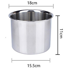 Mua Âu Trộn Bột Tô Thố Bowl Bát Trộn Mặt Nạ Làm Bánh Bằng Inox Chất Lượng Cao - BOWL