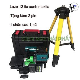 Mua Máy cân mực bắn cốt laser MKT 12 tia xanh laze có điều khiển  kính  sạc  chân đế máy  hộp nhựa