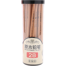 Hộp 50 Cây Chì Chuốt 2B - Không Gôm Baoke PL 1674