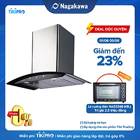 Máy Hút Mùi Kính Cong Premium Nagakawa NAG1855 (70 cm) - Hàng Chính Hãng