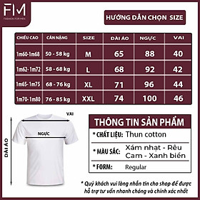 Áo thun cổ tròn tay ngắn thời trang nam, chất cotton 100%, thấm mồ hôi cực tốt, thun co giãn 4 chiều - FORMEN SHOP - FMPS194