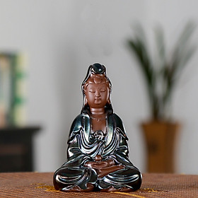 Tượng Phật Bà Thiền Gốm