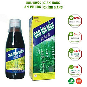 Mua Cao Ích Mẫu  CAM KẾT CHẤT LƯỢNG Điều Hòa Kinh Nguyệt Chai 180ml