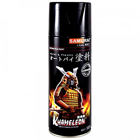 Chai sơn xịt Samurai Kurobushi T800 màu 3D ánh xanh rêu 300ml