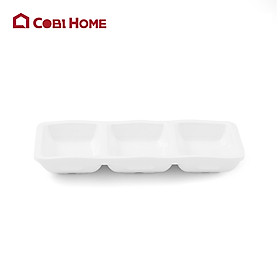Mua dĩa chấm chia ngăn bằng nhựa melamine cao cấp 378268/378269. NHẬP KHẨU VÀ PHÂN PHỐI CHÍNH HÃNG COBI HOME