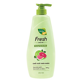 Dầu Gội Fresh Tinh Dầu Bưởi + Tinh Chất Lá Neem - Bổ Sung Tinh Chất Collagen (550g)