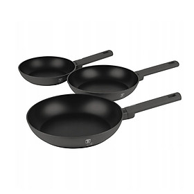 Mua Bộ 3 chảo Berlinger Haus BH/8138 3pcs Frypan Set 20 – 24 – 28cm màu than đen – Antracit Collection Hàng chính hãng