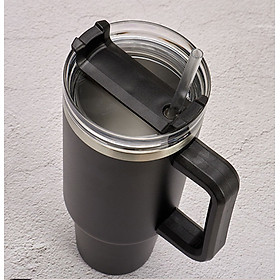 Ly Cốc Giữ Nhiệt Inox 304 1200ml Chống Gỉ Kèm Ống Hút Chất Lượng