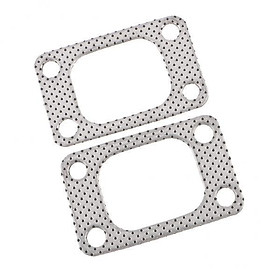 4-5pack 2Pcs T3 Flange Gasket Universal for T3/T4 T35 T38 GT35 Turbo Manifold