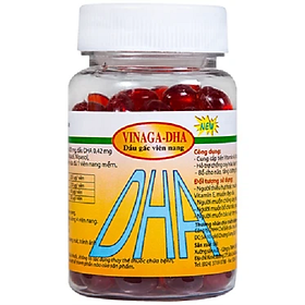 Dầu Gấc DHA nguyên chất bổ sung thêm DHA – Hỗ trợ giảm lão hóa, nâng cao sức đề kháng, tăng cường thị lực – Hộp 100 viên