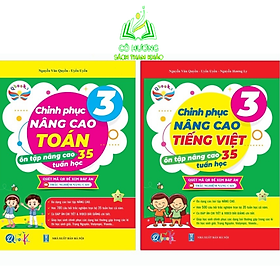 Hình ảnh Sách - Combo Chinh Phục Nâng Cao Toán và Tiếng Việt Lớp 3 - Cánh Diều - Cả Năm (2 cuốn)