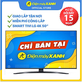 Smart Tivi LG 4K 50 inch 50UP7800PTB Mới 2021