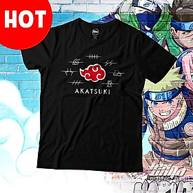 HOT Áo thun Akatsuki️SIÊU HOTÁo thun unisex in hình Naruto siêu nét