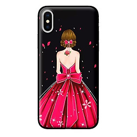 Ốp in cho iPhone X Cô Gái Xăm Hoa - Hàng chính hãng