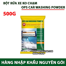 Bột rửa xe không chạm OPS- Tiêu chuẩn Châu Âu- An toàn người sử dụng