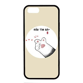Ốp lưng dành cho Iphone 5 Thả Tim Nha - Hàng Chính Hãng