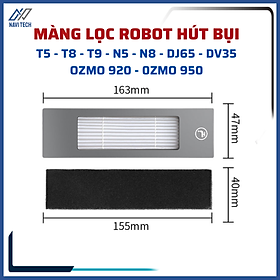 Phụ kiện màng lọc dành cho Robot hút bụi  T5 Hero, Max, Power, T8, T9, N8, N5, Ozmo 920, Ozmo 950