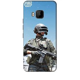 Ốp lưng dành cho điện thoại HTC M9 hinh PUBG Mẫu 02