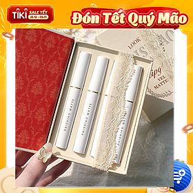 Set Son Kem Lì 4 Cây Daishiao Matte(Tặng 1 hộp phấn mắt xinh xắn tiện lợi)