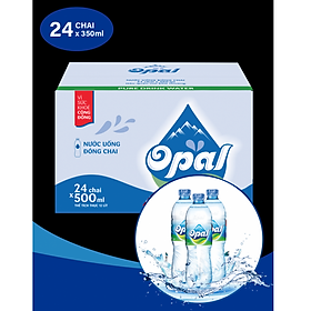 Thùng nước tinh khiết opal - 24 chai 500ml
