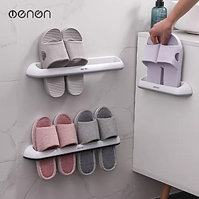 Mua Thanh treo dép nhà tắm OENON  Kệ treo khăn tắm dán tường gạch men chất liệu nhựa ABS cao cấp - OE048