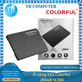 Ổ cứng SSD Colorful 256GB SL500 - Hàng chính hãng NetWorkHub phân phối