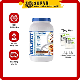 Evogen IsoJect Whey Protein Isolate 800g (1.76lbs) - Hàng Chính Hãng Từ Mỹ
