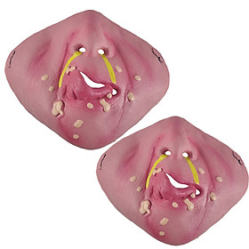 Combo 2 Mặt nạ Halloween cho trẻ em, nam nữ MT02 (Nhân vật NOSE KING)