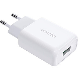 Mua Củ sạc nhanh 18W QC3.0 màu Trắng cổng USB Ugreen 10133 CD122 Hàng chính hãng