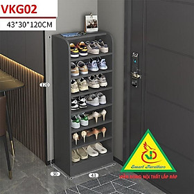Tủ Giày Hiện Đại Nhiều Ngăn Để Giày, Tiết Kiệm Diện Tích VKG02 - Nội thất lắp ráp Viendong Adv