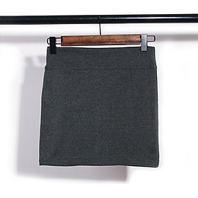 Women Fashion Mini Skirt Casual Solid Slim Stright Skirts Office Lady Skirts