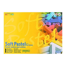 Màu Vẽ Phấn Tiên Mungyo MPS-64 - 64 Màu