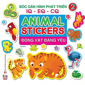 Animal Stickers - Bóc Dán Hình Phát Triển IQ-EQ-CQ - Động Vật Đáng Yêu 2