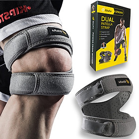 Đai Bảo Vệ Dây Chằng Gối Glofit ( DUAL PATELLA STRAP ) GFBG003 - 1 Chiếc