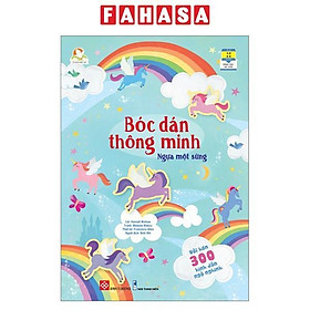 Bóc Dán Thông Minh - Ngựa Một Sừng (Dành Cho Trẻ Từ 3-8 Tuổi)