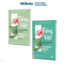 Sách - Combo Tiếng việt dành cho người Hàn Trung cấp